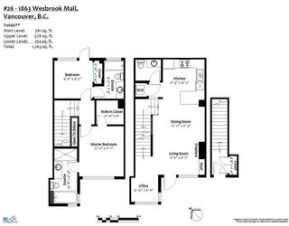 Photo 11: 26 1863 WESBROOK Mall in Vancouver: University VW Townhouse for sale in "ESSE" (Vancouver West)  : MLS®# R2240051