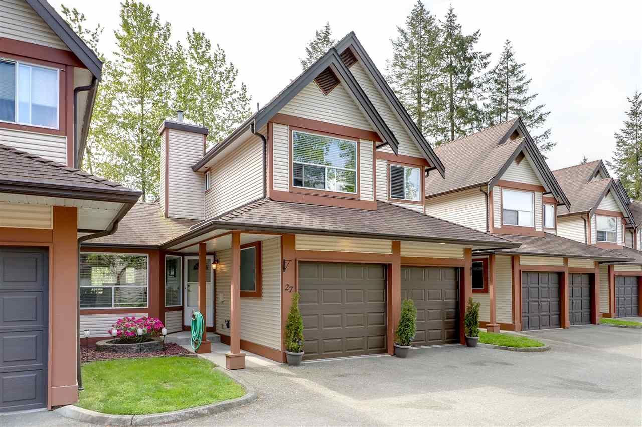 Main Photo: 27 23151 HANEY Bypass in Maple Ridge: East Central Townhouse for sale in "Stonehouse Estates" : MLS®# R2280429