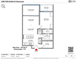 Photo 32: 2205 938 SMITHE Street in Vancouver: Downtown VW Condo for sale (Vancouver West)  : MLS®# R2866649