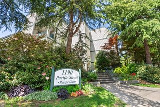 Photo 1: 117 1190 PACIFIC Street in Coquitlam: North Coquitlam Condo for sale in "PACIFIC GLEN" : MLS®# R2881317