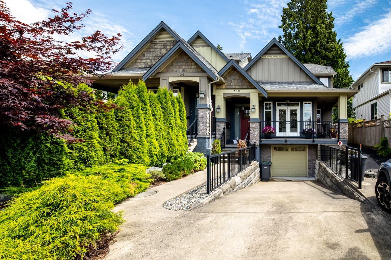 Main Photo: 289 TENBY Street in Coquitlam: Coquitlam West 1/2 Duplex for sale : MLS®# R2706478