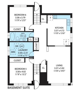 Photo 15: 12729/12731 89 Street in Edmonton: Zone 02 House Duplex for sale : MLS®# E4332695