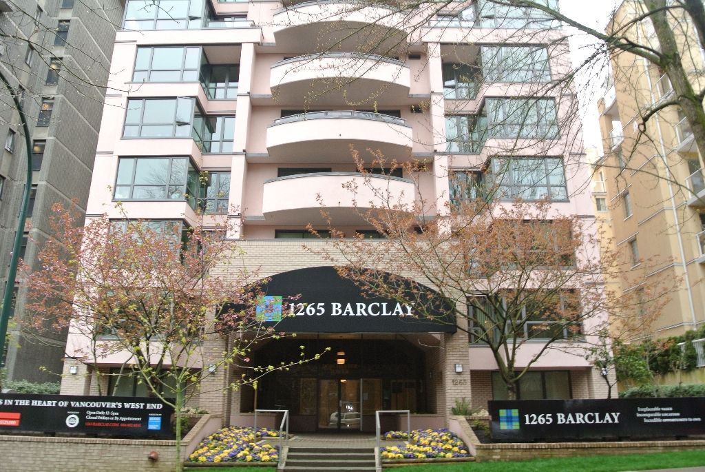 Main Photo: 1265 Barclay Street in Vancouver: West End VW Condo for sale (Vancouver West) 