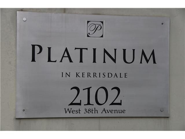 Photo 1: Photos: # 302 2102 W 38TH AV in Vancouver: Kerrisdale Condo for sale (Vancouver West)  : MLS®# V1041425