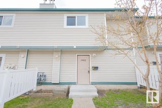 Photo 1: 1482 LAKEWOOD Road W in Edmonton: Zone 29 Townhouse for sale : MLS®# E4385307