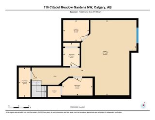 Photo 33: 116 Citadel Meadow Gardens NW in Calgary: Citadel Row/Townhouse for sale : MLS®# A1138001
