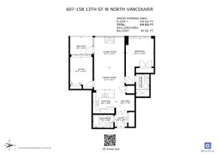 Photo 29: 607 158 W 13TH Street in North Vancouver: Central Lonsdale Condo for sale in "Vista Place" : MLS®# R2748174