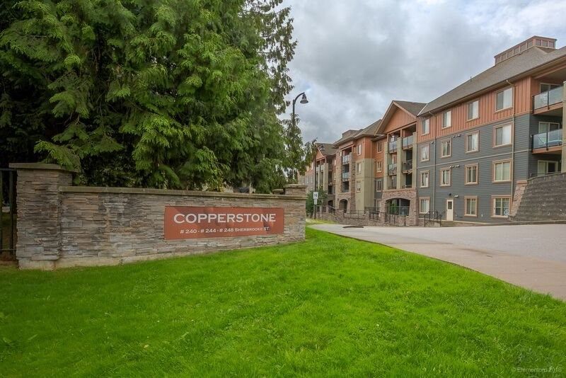 Main Photo: 2218 244 SHERBROOKE Street in New Westminster: Sapperton Condo for sale in "COPPERSTONE" : MLS®# R2142042