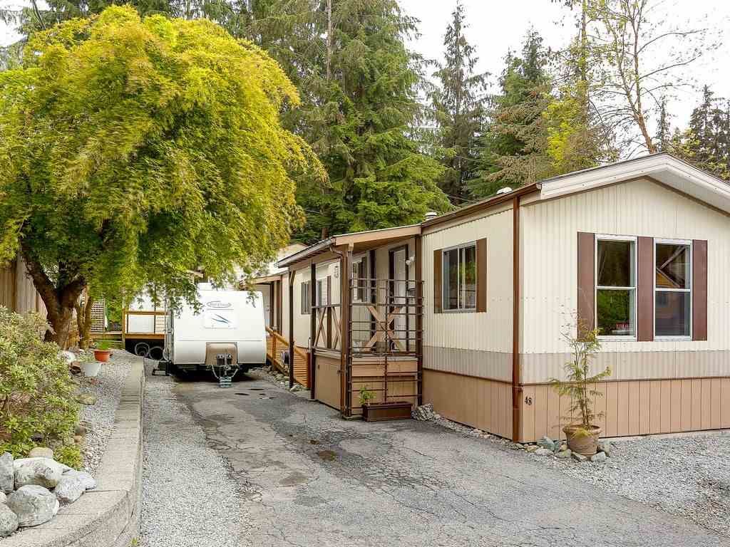 Main Photo: 48 3295 SUNNYSIDE Road: Anmore Manufactured Home for sale in "COUNTRYSIDE ESTATES" (Port Moody)  : MLS®# R2229877