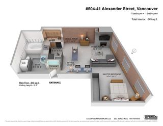 Photo 18: 504 41 ALEXANDER Street in Vancouver: Downtown VE Condo for sale in "CAPTAIN FRENCH" (Vancouver East)  : MLS®# R2487373