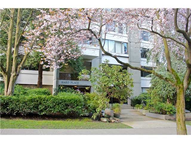 Main Photo: # 403 1500 HARO ST in Vancouver: West End VW Condo for sale in "HARO PLACE" (Vancouver West)  : MLS®# V941758
