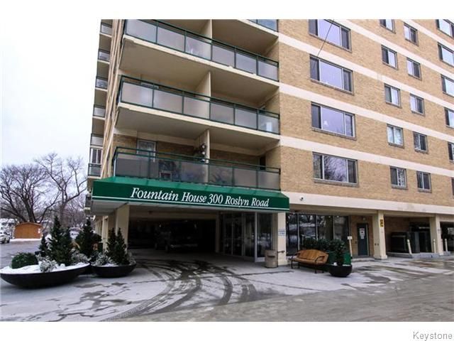 Main Photo: 300 Roslyn Road in Winnipeg: Fort Rouge / Crescentwood / Riverview Condominium for sale (South Winnipeg)  : MLS®# 1603708