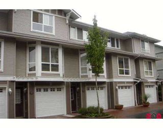 Photo 2: 9 8778 159TH Street in Surrey: Fleetwood Tynehead Townhouse for sale in "AMBERSTONE" : MLS®# F2724319