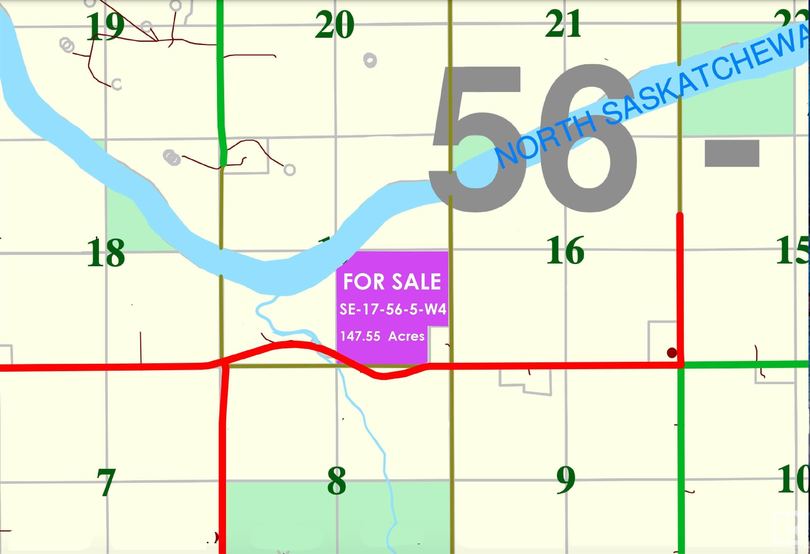 Main Photo: SE-17-56-5-4 County of St. Paul: Rural St. Paul County Rural Land/Vacant Lot for sale : MLS®# E4281846