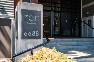 Photo 1: 309 6688 120 Street in Surrey: West Newton Condo for sale in "Zen at Salus" : MLS®# R2698069