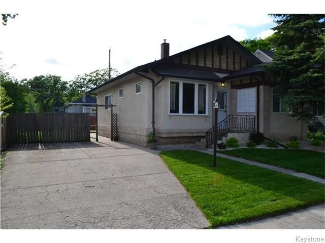 Main Photo: 294 Belvidere Street in Winnipeg: St James Residential for sale (West Winnipeg)  : MLS®# 1614084