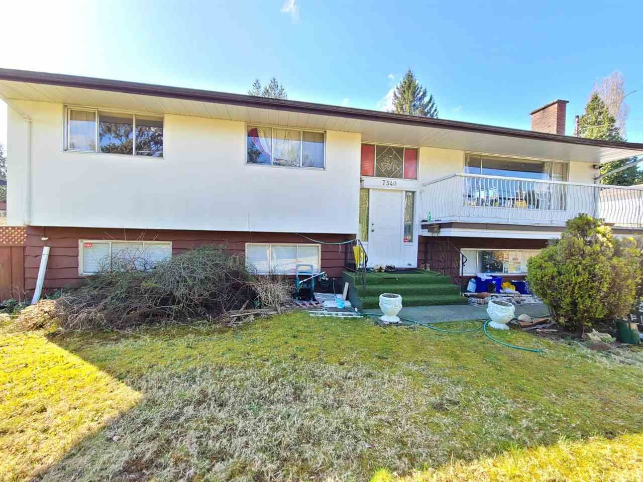 Main Photo: 7540 COLLEEN Street in Burnaby: Government Road House for sale (Burnaby North)  : MLS®# R2561433