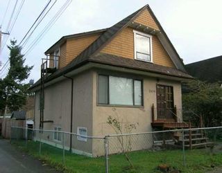 Photo 1: 2636 PRINCE ALBERT Street in Vancouver: Mount Pleasant VE House for sale (Vancouver East)  : MLS®# V624764