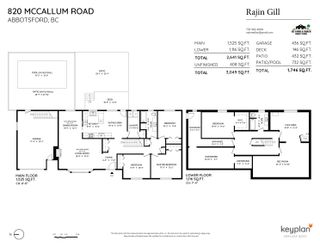 Photo 40: 820 MCCALLUM Road in Abbotsford: Poplar House for sale : MLS®# R2688495