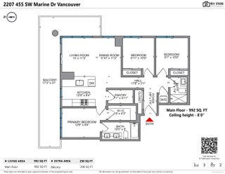 Photo 33: 2207 455 SW MARINE Drive in Vancouver: Marpole Condo for sale (Vancouver West)  : MLS®# R2867803