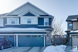 Main Photo: 17531 13 Avenue in Edmonton: Zone 56 House Half Duplex for sale : MLS®# E4375320