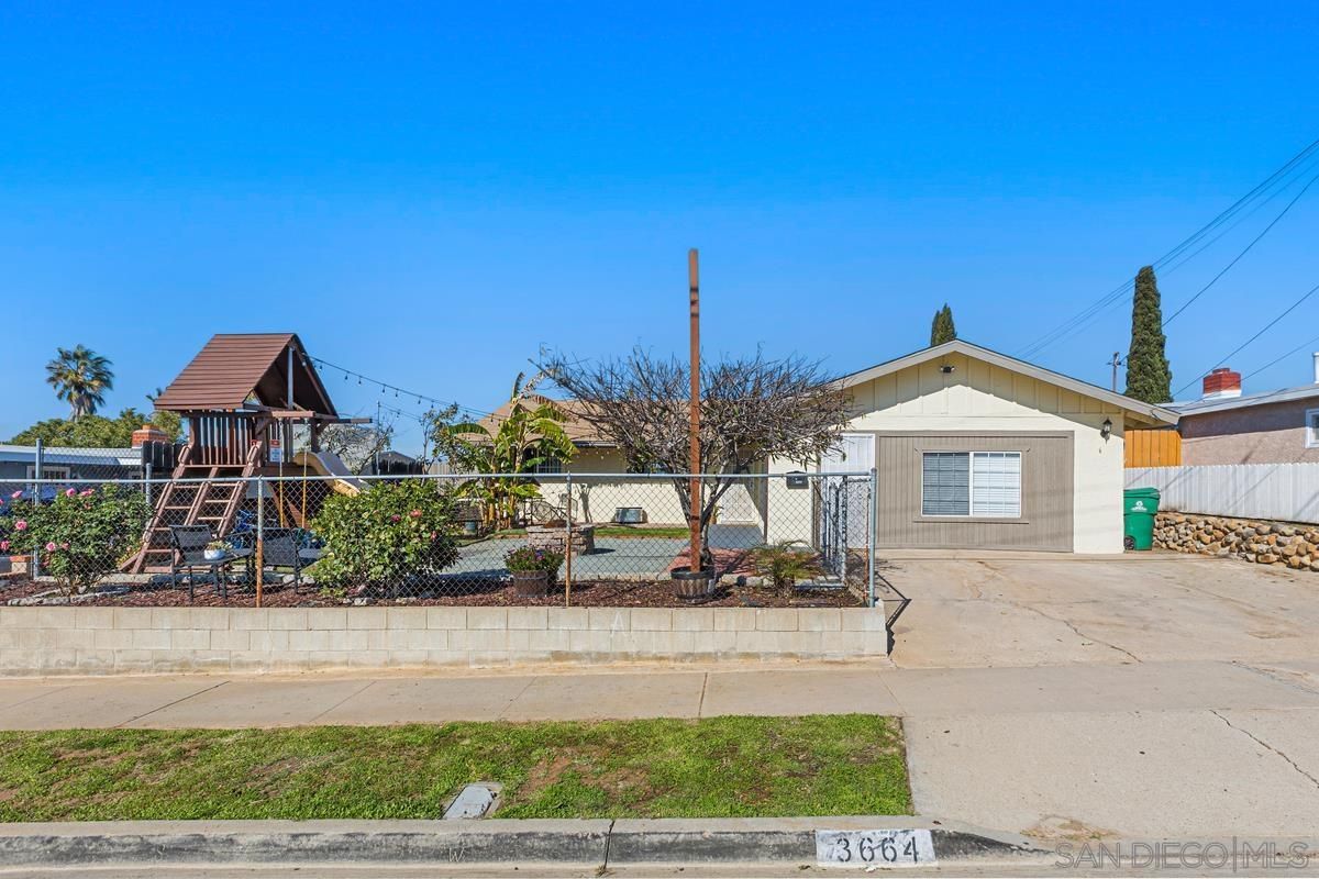 Main Photo: SAN DIEGO House for sale : 4 bedrooms : 3664 Gatty St