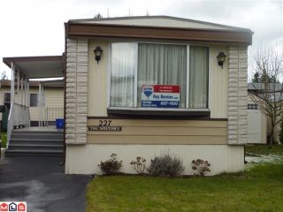 Photo 1: 227 3665 244 Street in Langley: Otter District House for sale : MLS®# F1104884