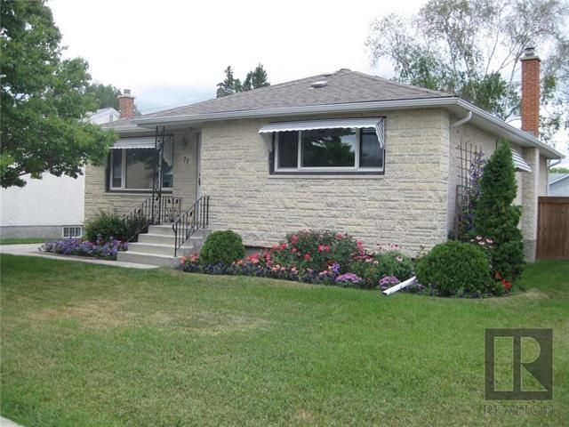 Main Photo: 77 Lennox Avenue in Winnipeg: Residential for sale (2D)  : MLS®# 1819637