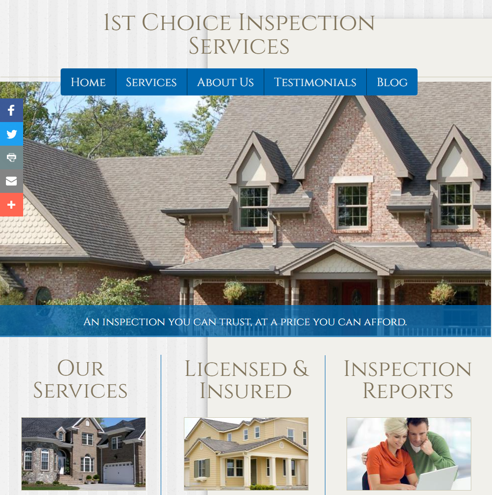 1ST Choice Inspections