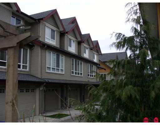 Main Photo: 18 16772 61ST Avenue in Surrey: Cloverdale BC Townhouse for sale in "Laredo" (Cloverdale)  : MLS®# F2805561