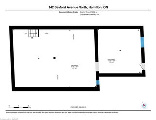 Photo 28: 142 N Sanford Avenue in Hamilton: 200 - Gibson/Stipley Single Family Residence for sale (20 - Hamilton Centre)  : MLS®# 40612120