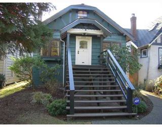 Photo 1: 3374 W 8TH Avenue in Vancouver: Kitsilano House for sale (Vancouver West)  : MLS®# V800744
