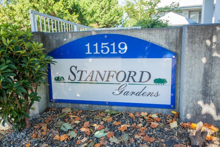 Main Photo: 313 11519 BURNETT Street in Maple Ridge: East Central Condo for sale in "STANDFORD GARDENS" : MLS®# R2290257