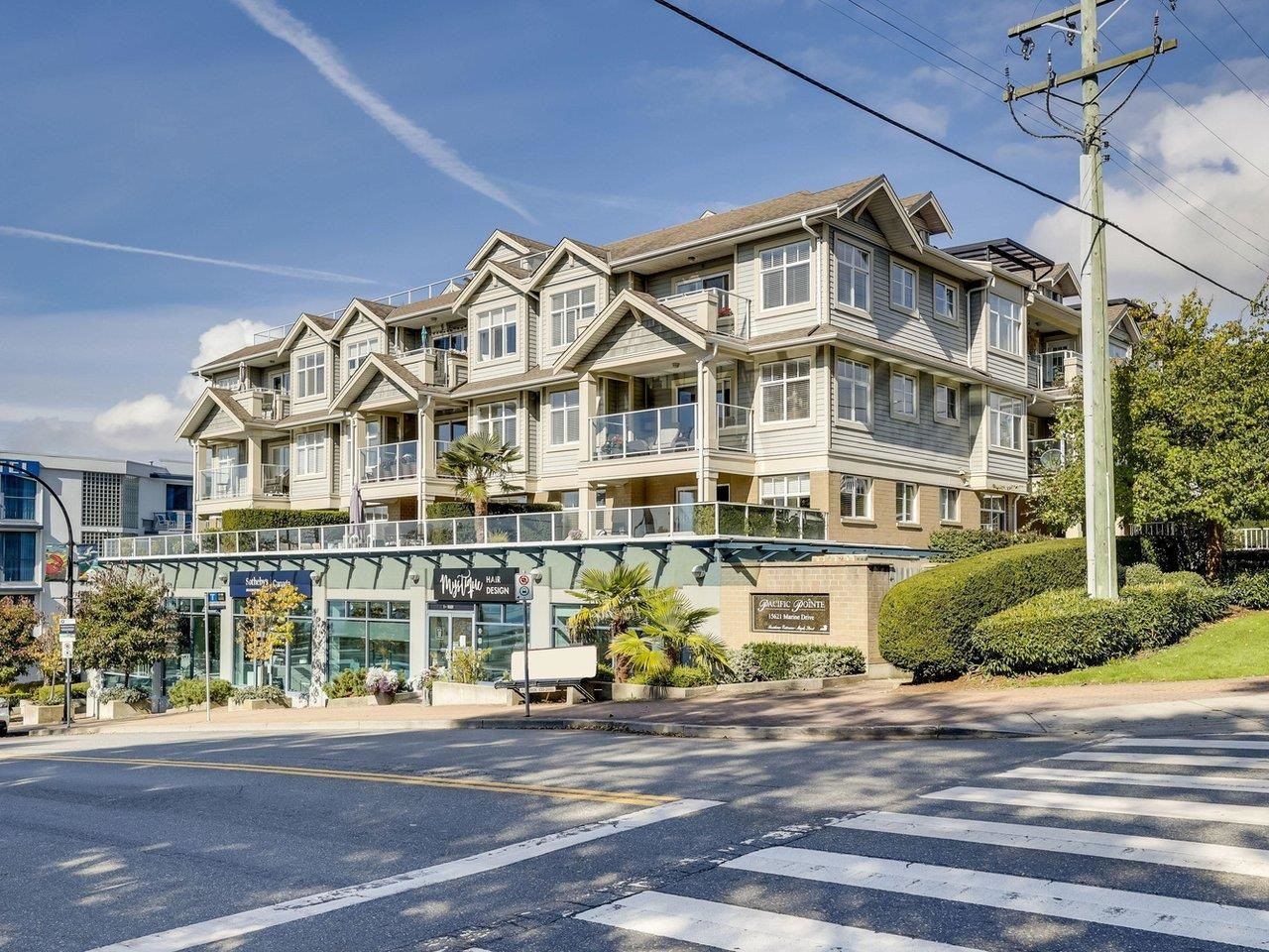 Photo 1: Photos: 210 15621 MARINE Drive: White Rock Condo for sale in "PACIFIC POINT" (South Surrey White Rock)  : MLS®# R2623591
