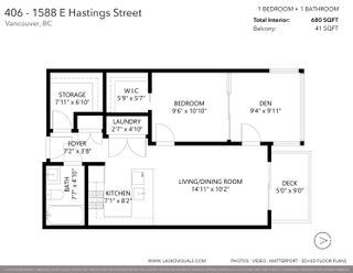 Photo 32: 406 1588 E HASTINGS Street in Vancouver: Hastings Condo for sale in "The Boheme" (Vancouver East)  : MLS®# R2823141