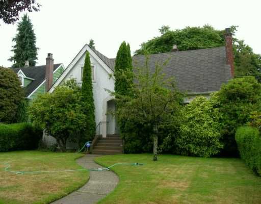 Main Photo: 1676 W 59TH AV in Vancouver: South Granville House for sale (Vancouver West)  : MLS®# V610949