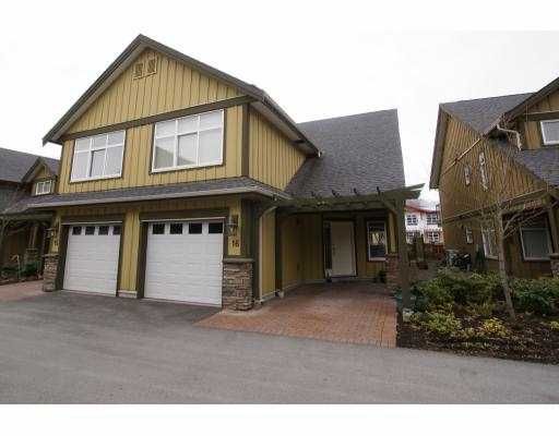 Main Photo: 16 41050 TANTALUS Road in Squamish: Garibaldi Estates Townhouse for sale in "GREENSIDE ESTATES" : MLS®# V694942
