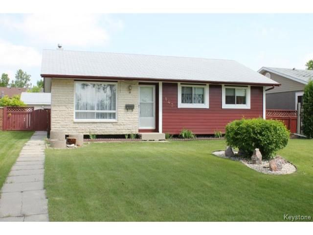 Main Photo: 143 Wynford Drive in WINNIPEG: Transcona Residential for sale (North East Winnipeg)  : MLS®# 1416210