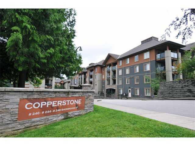 Main Photo: 2302 244 SHERBROOKE Street in New Westminster: Sapperton Condo for sale in "COPPERSTONE" : MLS®# R2065217