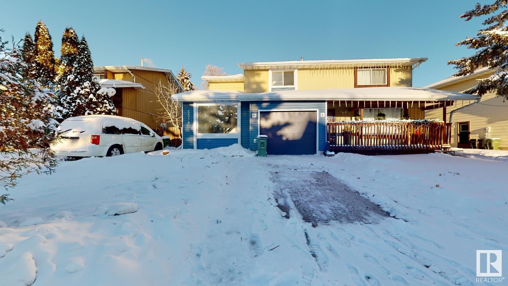 Main Photo: 5514 38B Avenue in Edmonton: Zone 29 House Half Duplex for sale : MLS®# E4322816