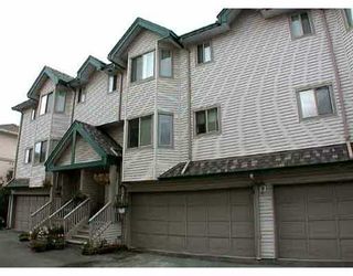 Photo 1: 3 2420 PITT RIVER RD in Port_Coquitlam: Mary Hill Townhouse for sale (Port Coquitlam)  : MLS®# V331388