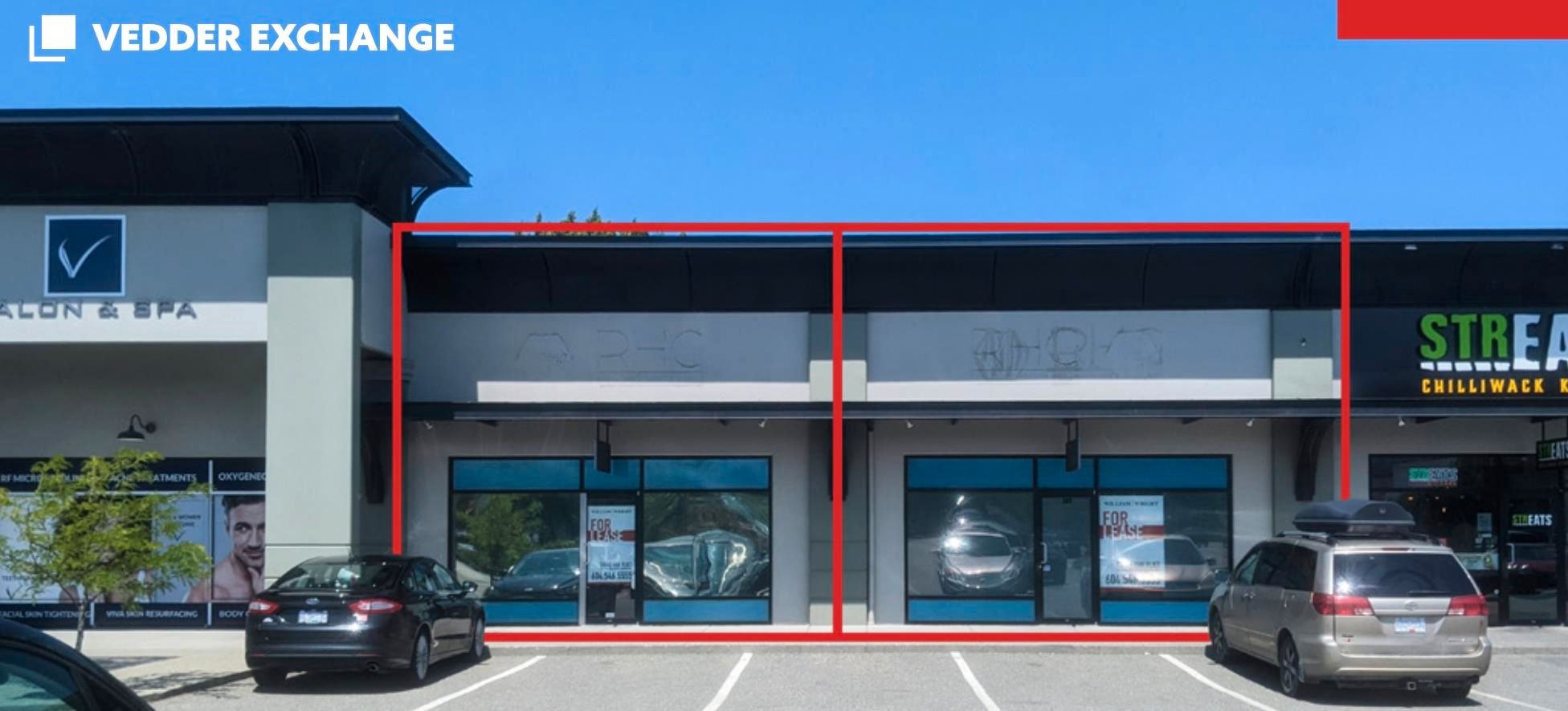 Main Photo: 206 7592 VEDDER Road in Chilliwack: Sardis East Vedder Retail for lease (Sardis)  : MLS®# C8052513