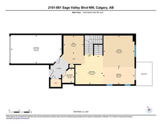 Photo 33: 2101 881 SAGE VALLEY Boulevard NW in Calgary: Sage Hill Row/Townhouse for sale : MLS®# C4305012