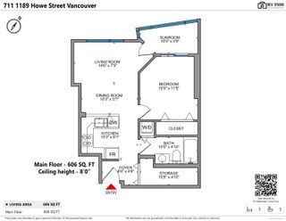 Main Photo: 711 1189 HOWE Street in Vancouver: Downtown VW Condo for sale in "Genesis" (Vancouver West)  : MLS®# R2885199