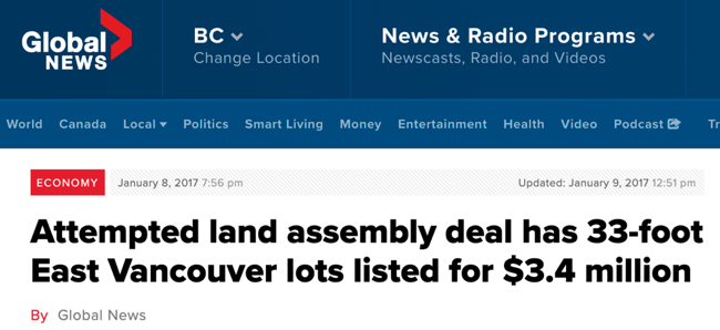 Land Assembly: No Big Deal 