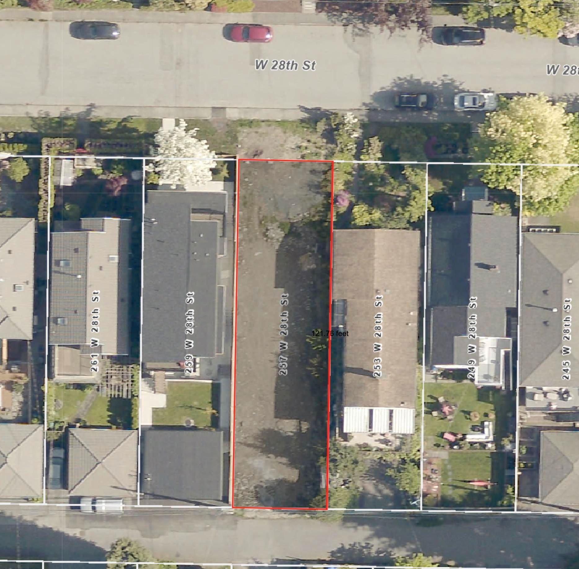 Main Photo: 257 W 28TH Street in North Vancouver: Upper Lonsdale Land for sale : MLS®# R2650007