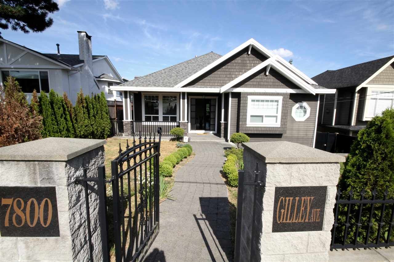 Main Photo: 7800 GILLEY Avenue in Burnaby: South Slope House for sale (Burnaby South)  : MLS®# R2088845