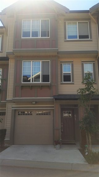 Photo 1: 51 10151 240 Street in Maple Ridge: Albion Townhouse for sale in "ALBION STATION" : MLS®# R2099807