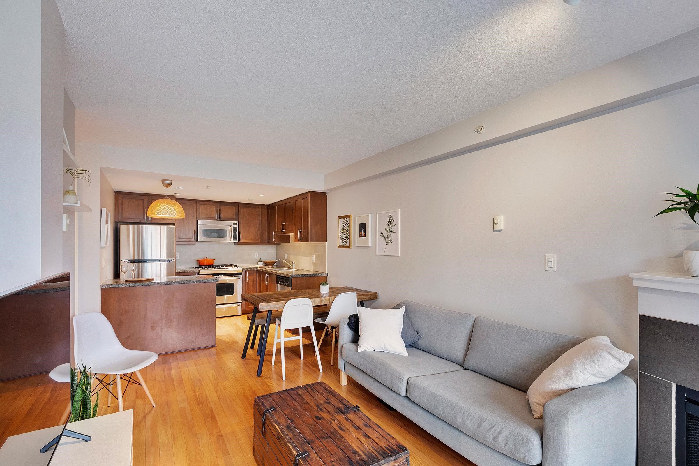 Main Photo: 411 3811 HASTINGS STREET in : Vancouver Heights Condo for sale : MLS®# R2647400