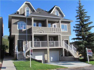Photo 1: 1 2020 27 Avenue SW in Calgary: South Calgary Townhouse for sale : MLS®# C3493042